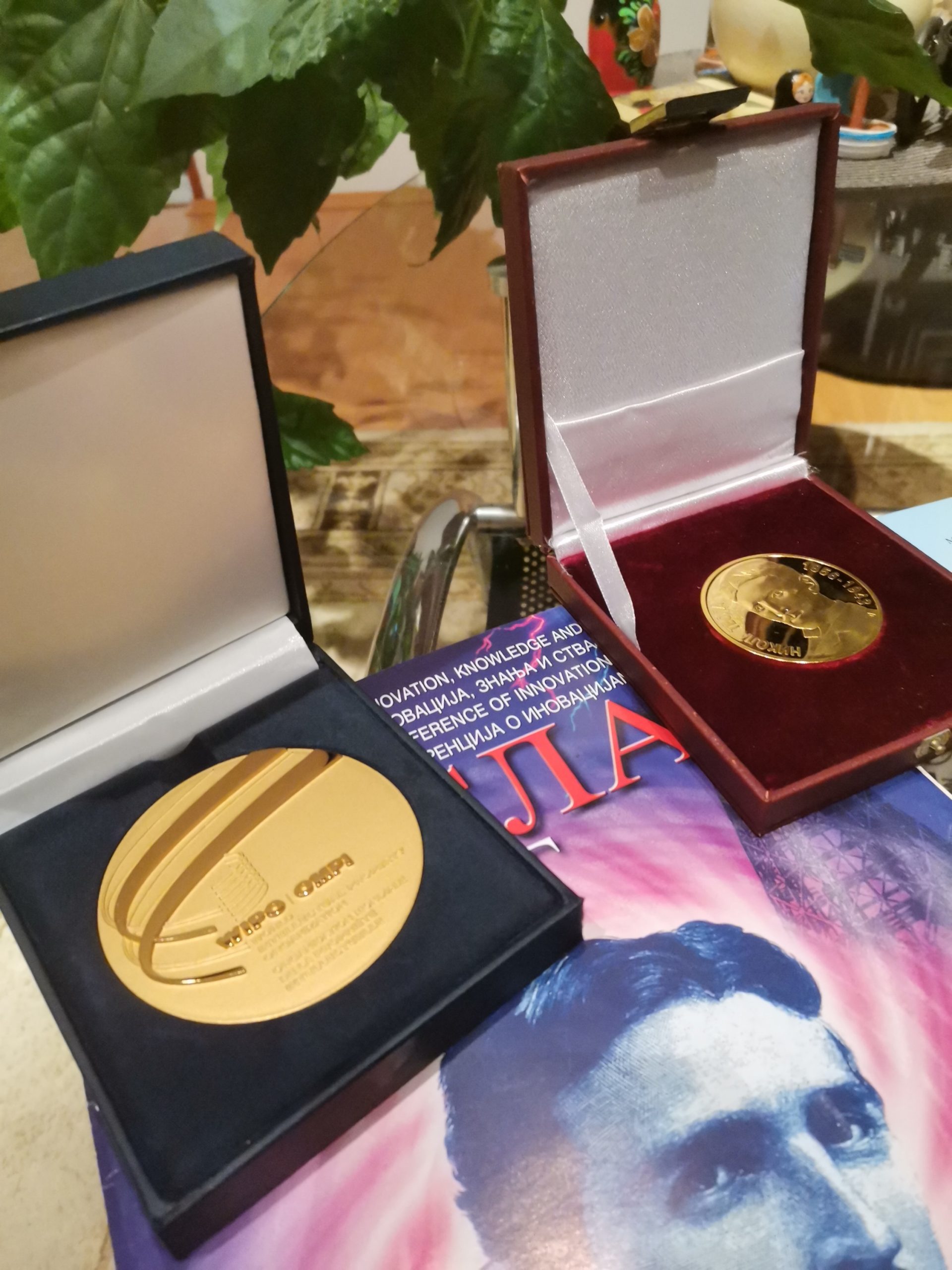 WIPO zlatna medalja i Tesla fest