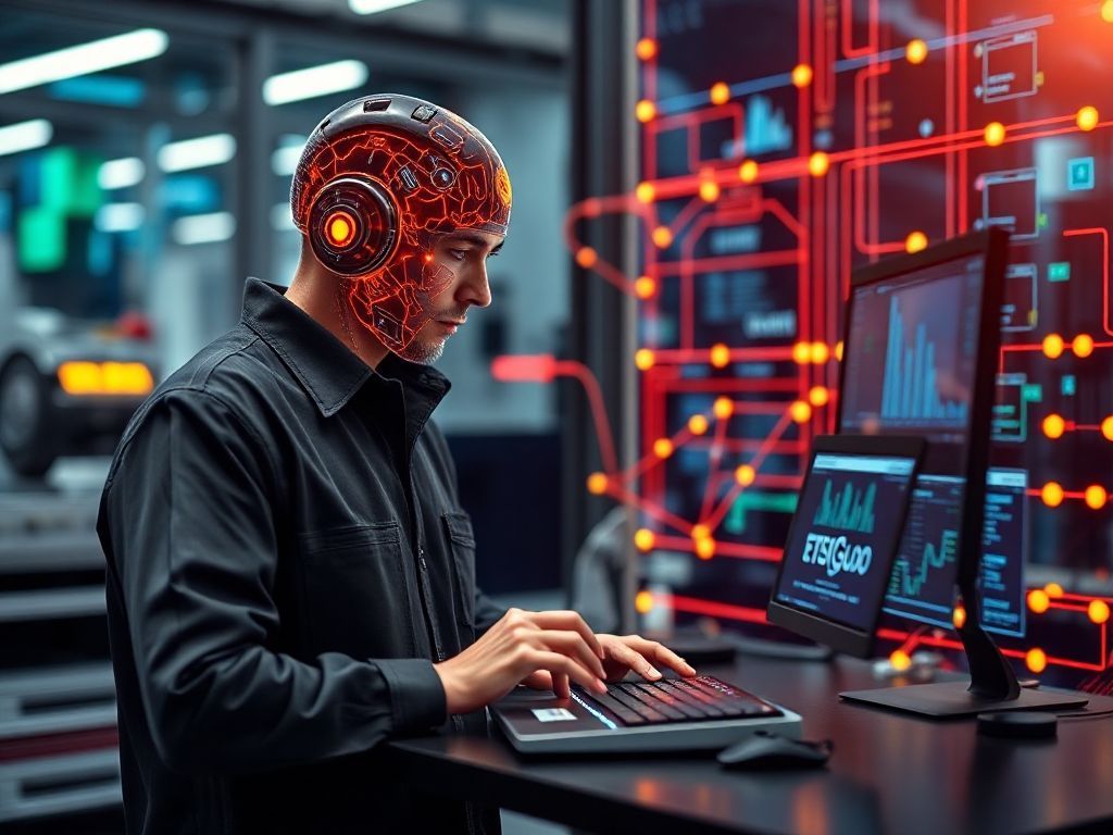 {"prompt":"photo Al integration that uses artificial intelligence to monitor and adapt, analyzing data from the system, in order to achieve optimal efficiency.","originalPrompt":"photo Al integration that uses artificial intelligence to monitor and adapt, analyzing data from the system, in order to achieve optimal efficiency.","width":1024,"height":768,"seed":43,"model":"flux","refine":false,"nologo":true,"negative_prompt":"worst quality, blurry","nofeed":true,"has_nsfw_concept":false,"concept":{"special_scores":{"0":-0.12399999797344208,"1":-0.10100000351667404,"2":-0.13500000536441803},"special_care":[],"concept_scores":{"0":-0.10000000149011612,"1":-0.10100000351667404,"2":-0.09600000083446503,"3":-0.07599999755620956,"4":-0.07900000363588333,"5":-0.07199999690055847,"6":-0.07500000298023224,"7":-0.08500000089406967,"8":-0.11299999803304672,"9":-0.12300000339746475,"10":-0.09600000083446503,"11":-0.07800000160932541,"12":-0.07900000363588333,"13":-0.10400000214576721,"14":-0.10499999672174454,"15":-0.10400000214576721,"16":-0.11900000274181366},"bad_concepts":[]}}